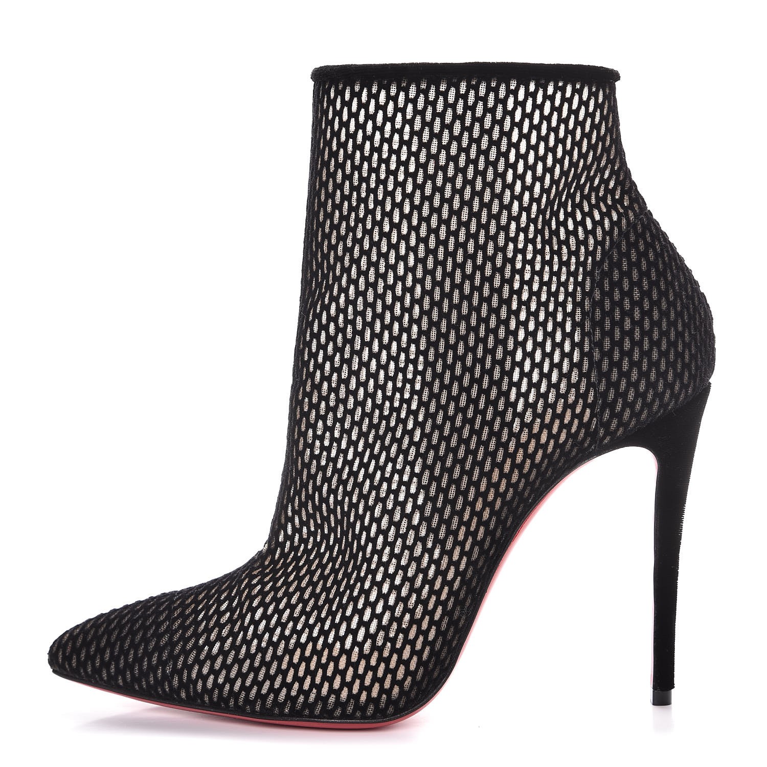 CHRISTIAN LOUBOUTIN Velvet Fishnet 