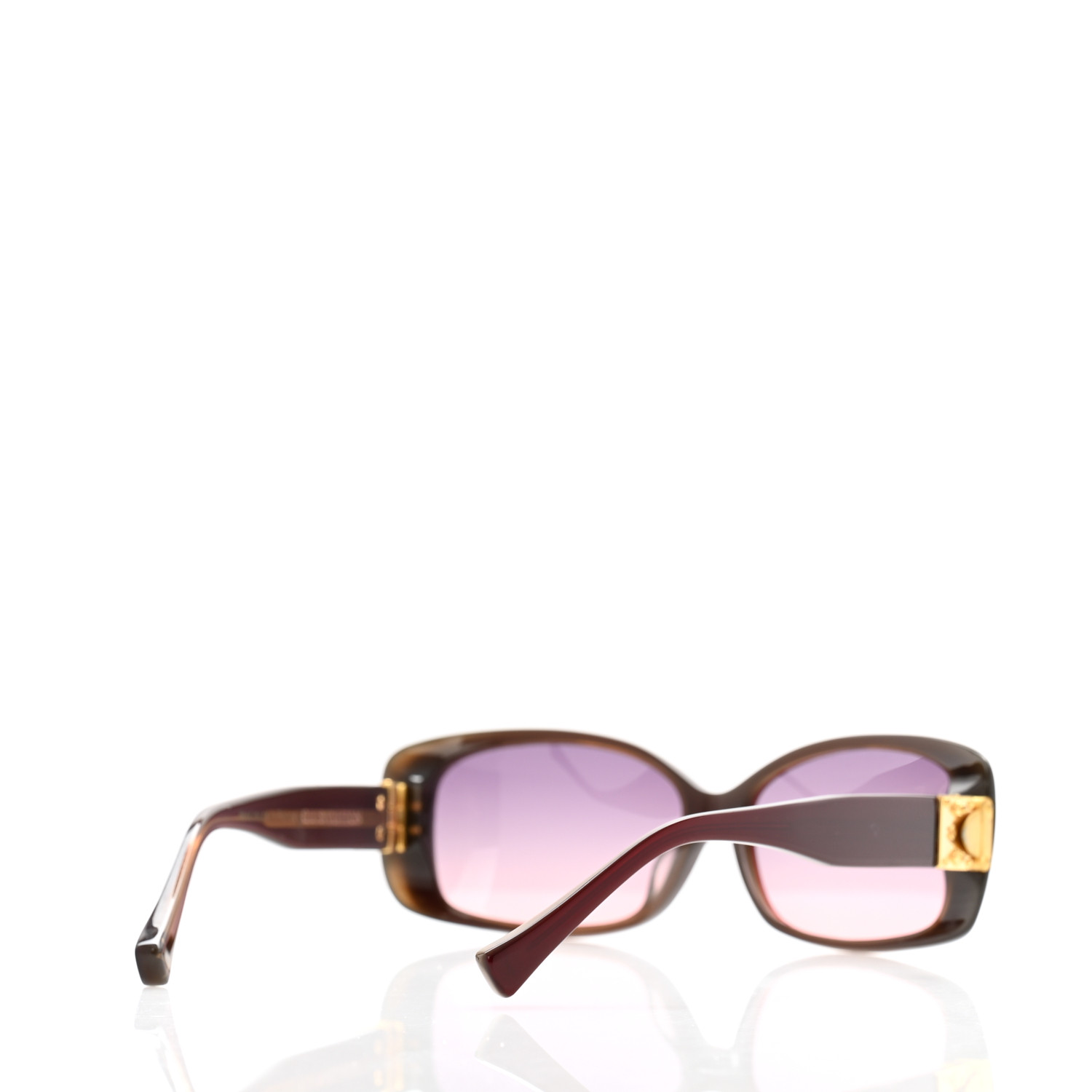 ルイヴィトン サングラス スプソン soupcon glitter honey LOUIS VUITTON Acetate Soupcon GM Sunglasses Z0003E Glitter