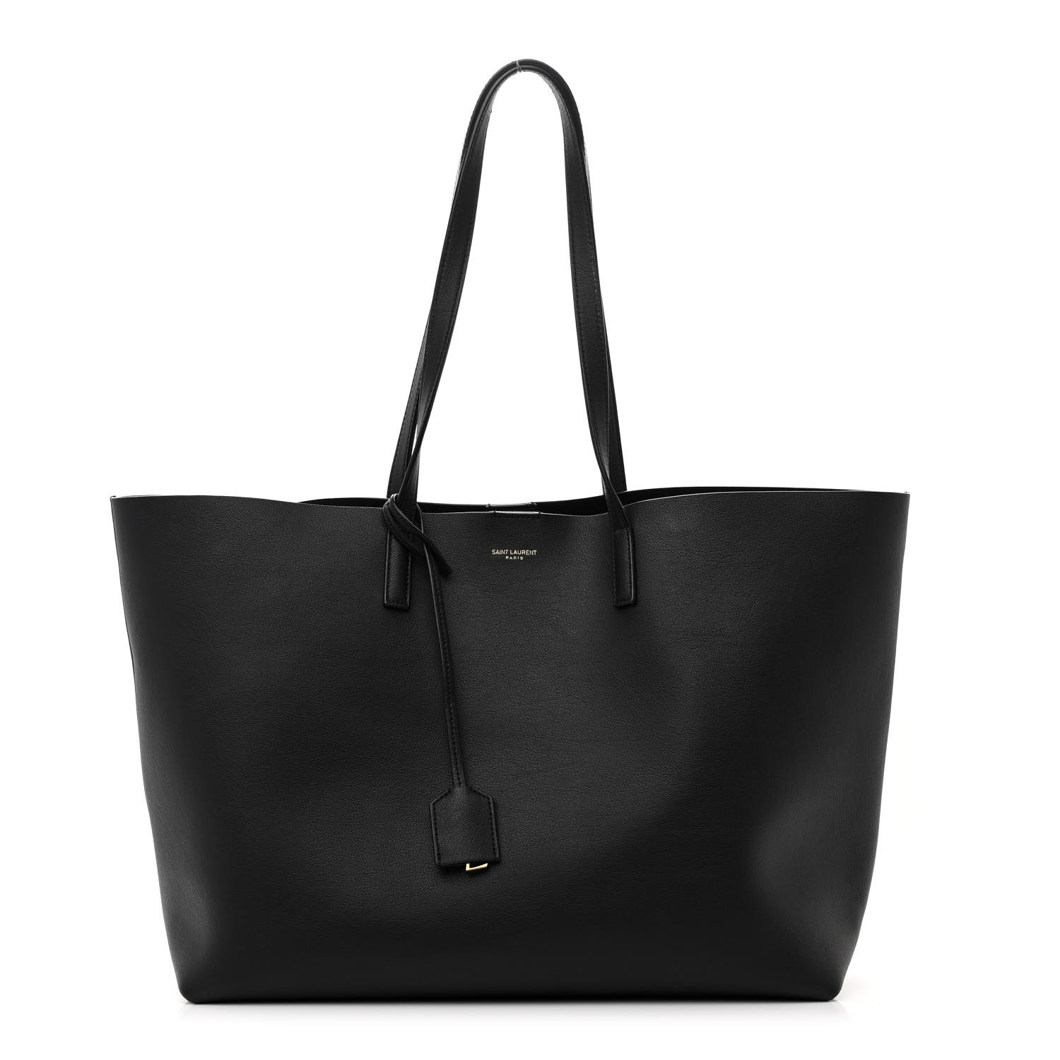 トートバッグ SAINT LAURENT Woman Tote bags Black 42186302G9W 1000 SAINT LAURENT Calfskin Large Shopping Tote Black 1661707