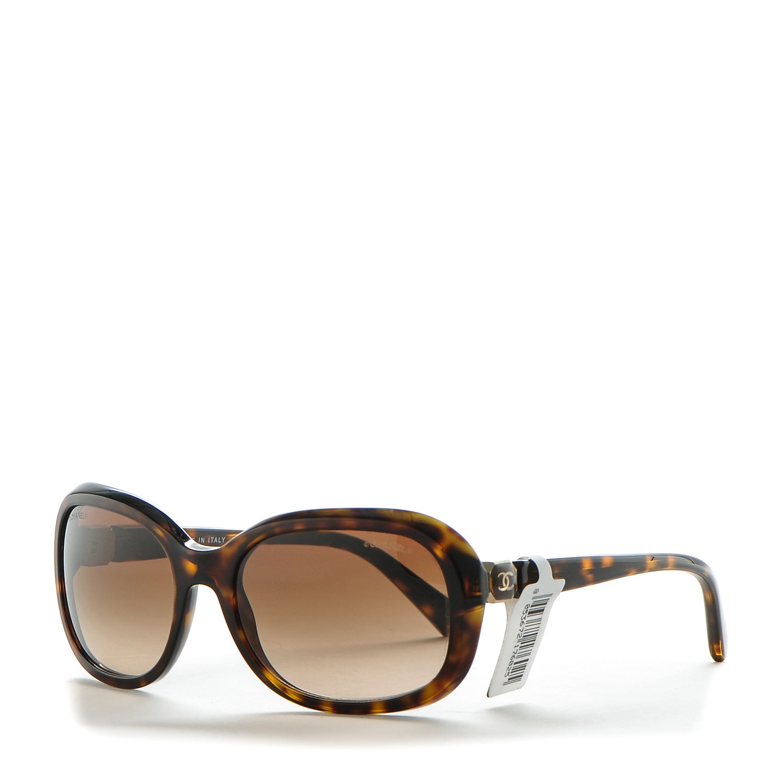 小物 CHANEL 5286-A Tortoise CC Logo Italy CHANEL Tortoise Shell CC Sunglasses 5286 189406 | FASHIONPHILE
