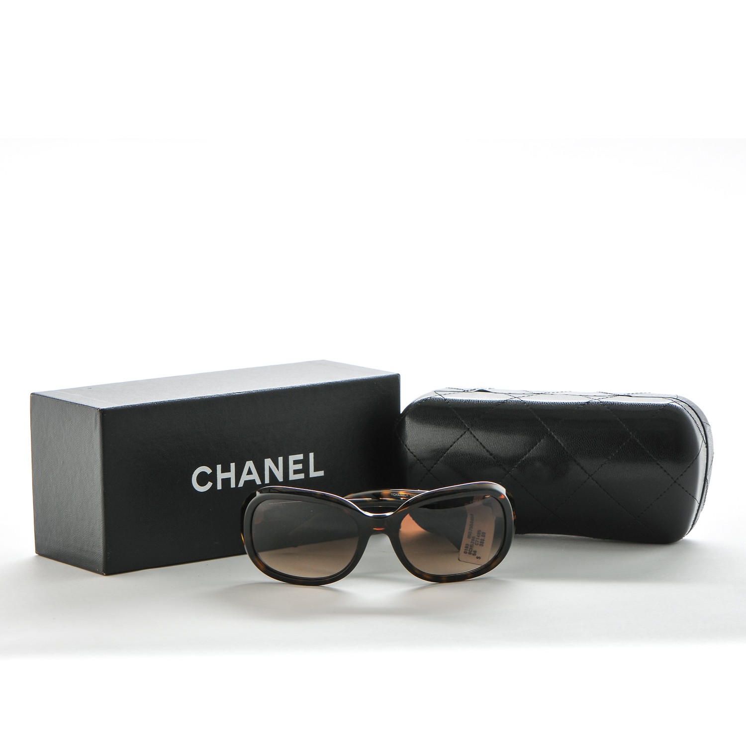 小物 CHANEL 5286-A Tortoise CC Logo Italy CHANEL Tortoise Shell CC Sunglasses 5286 189406 | FASHIONPHILE