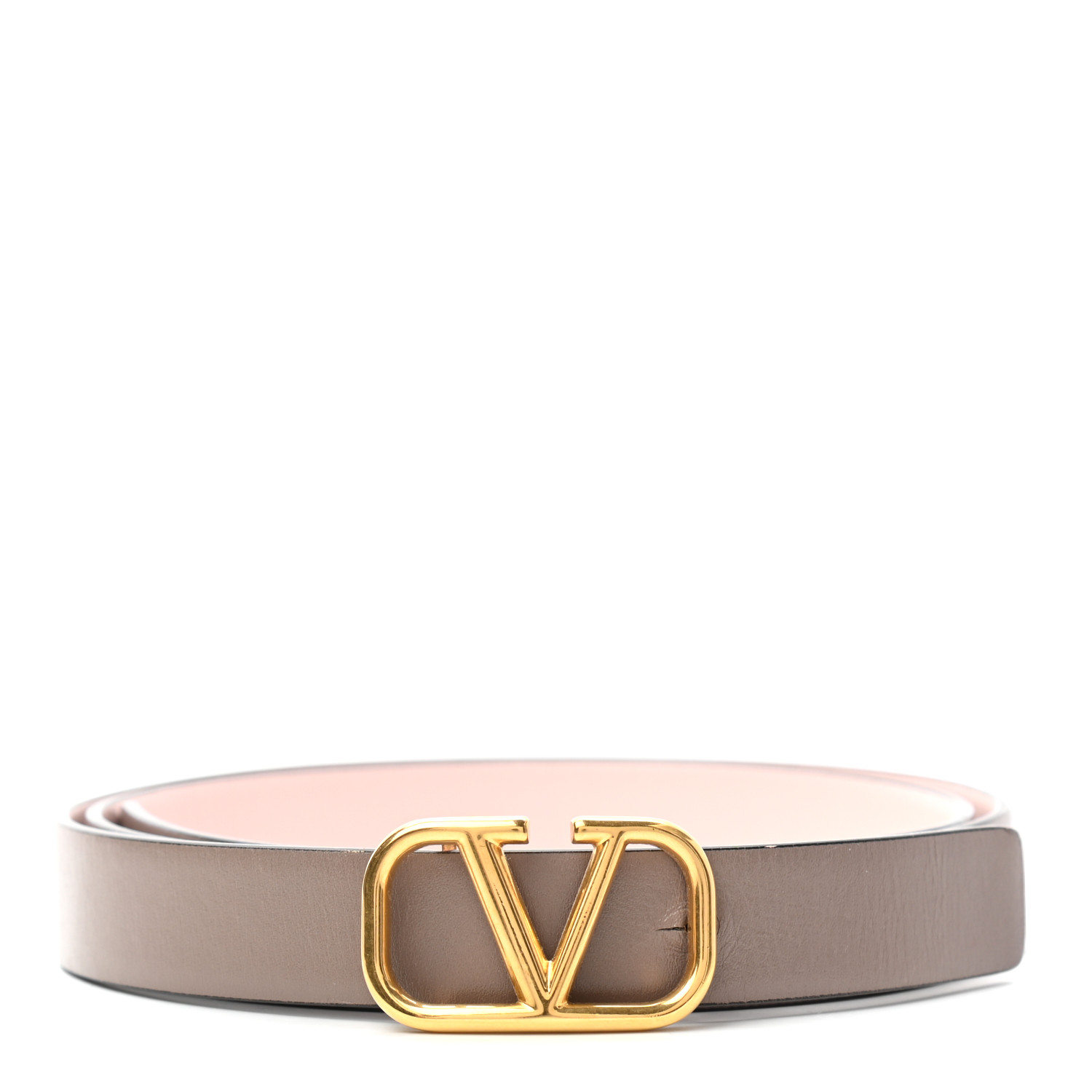 ベルト Valentino Garavani Pink Leather Vlogo Belt Valentino Garavani Pink Leather Vlogo Belt | italist, ALWAYS