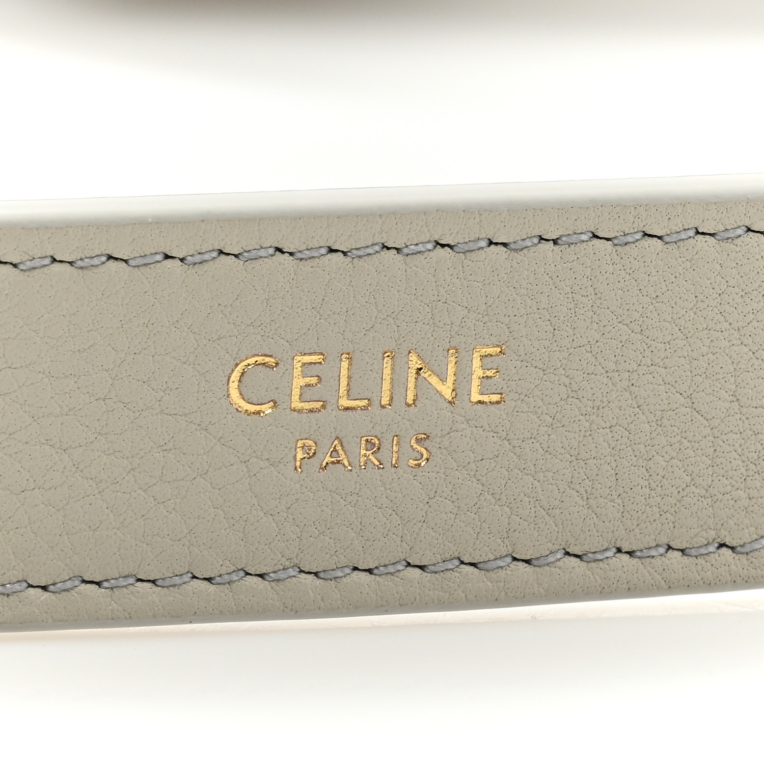 CELINE Supple Calfskin Cuir Triomphe Heloise Shoulder Bag