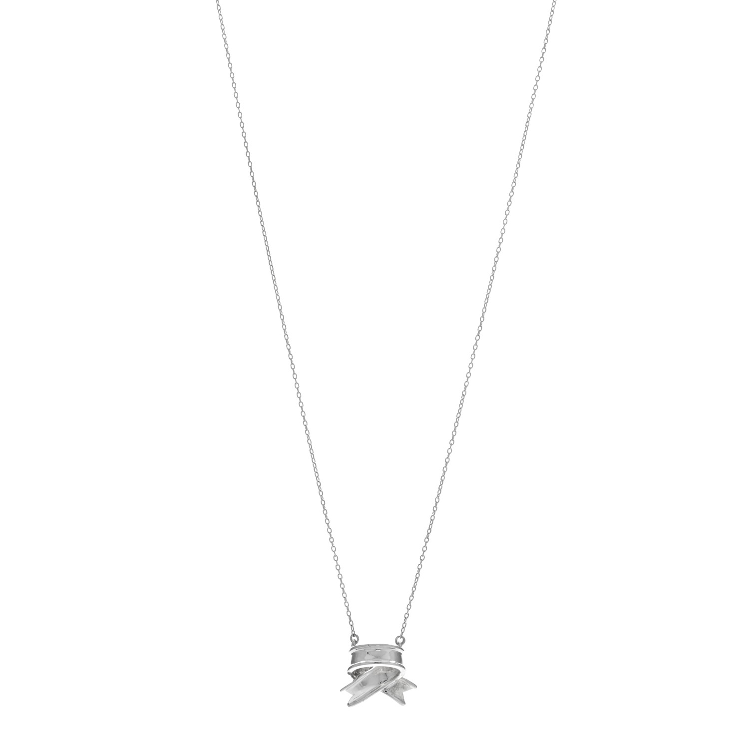 【TATIANA】(Silver925) Ivy Ribbon Necklace / 追跡送 TATIANA] 韓国☆SILVER925☆Ivy Ribbon Necklace (TATIANA