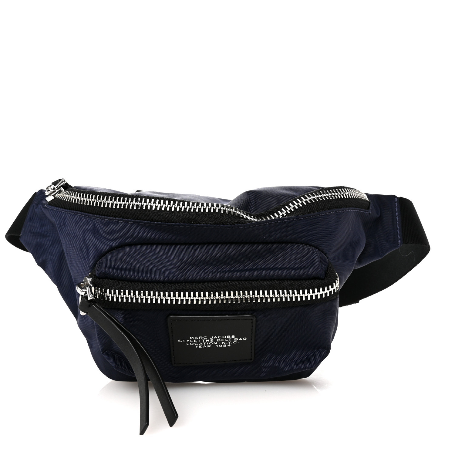 MARC JACOBS Nylon Biker Belt Bag Midnight Blue 1652460