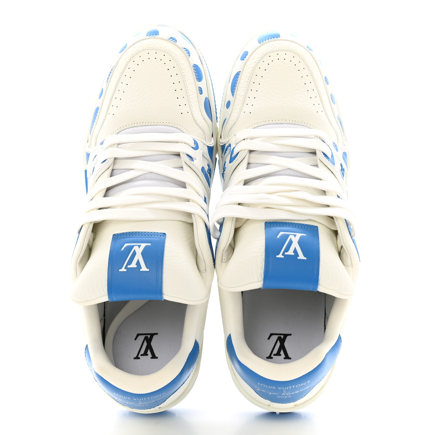 LOUIS VUITTON LV X YK Calfskin Printed Mens Infinity Dots