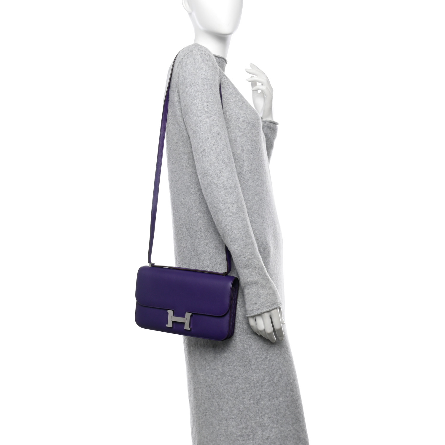 HERMES Swift Constance Elan 25 Iris 1653522 | FASHIONPHILE
