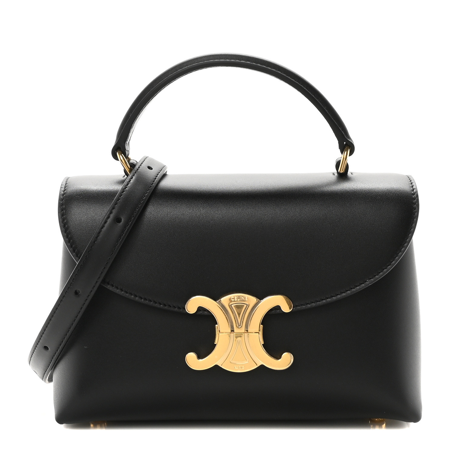【CELINE】ティーン ニノ バッグ IN SMOOTH SATINATED CALFSKIN TEEN NINO BAG IN SMOOTH SATINATED CALFSKIN - BLACK | CELINE