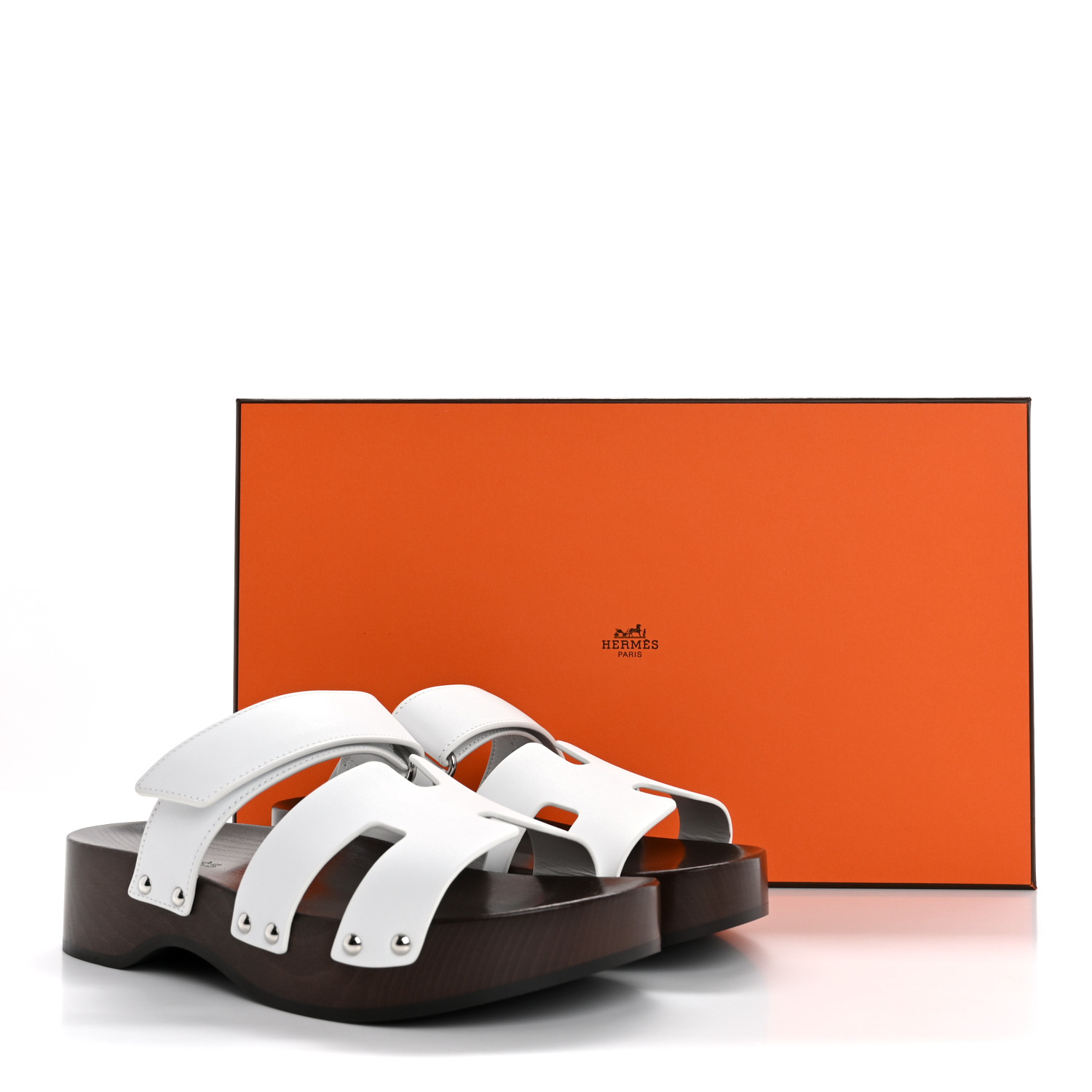 【Blanc♡】HERMES Sabots Kos Kos clog | Hermès USA