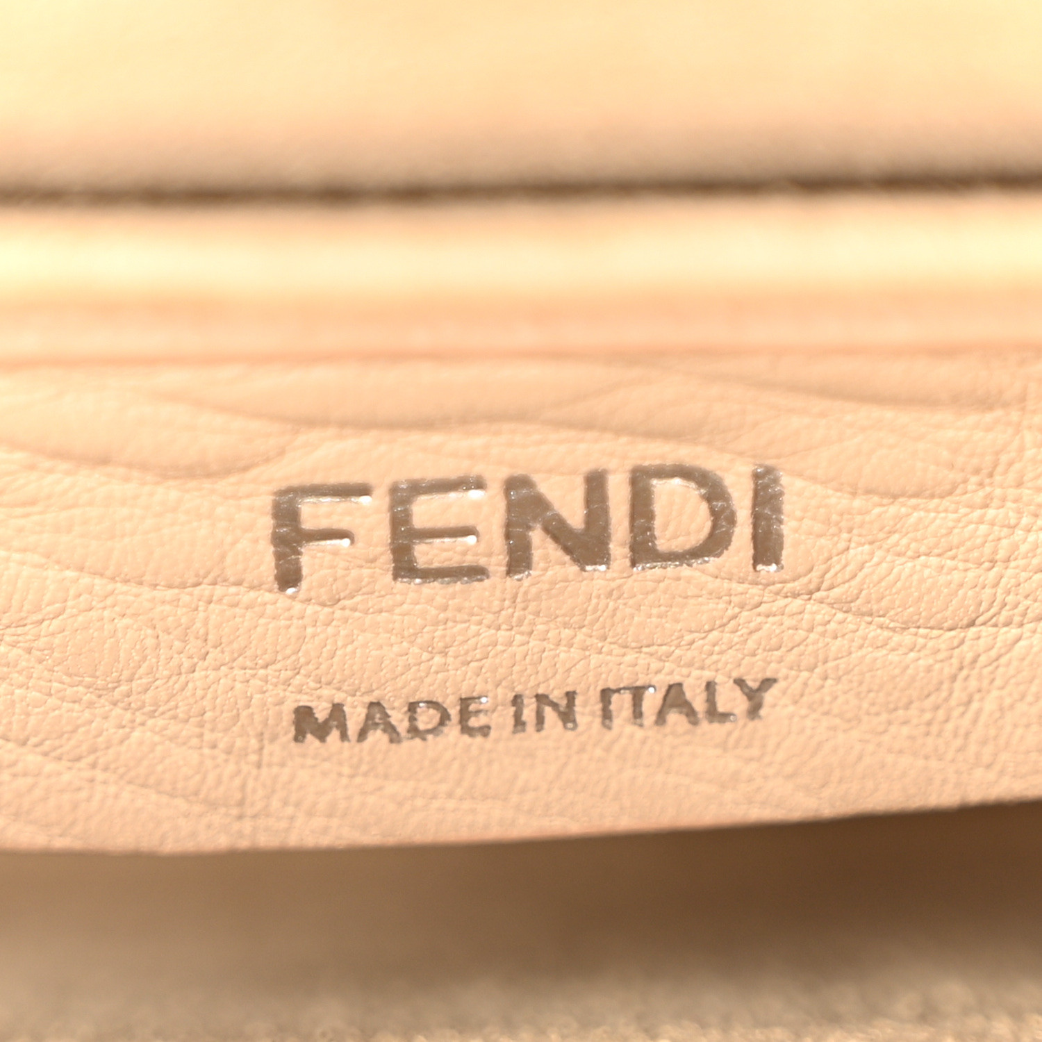 FENDIベルベットカットソー FENDI(フェンディ) ズッカ柄タートルネックリバーシブルシアー