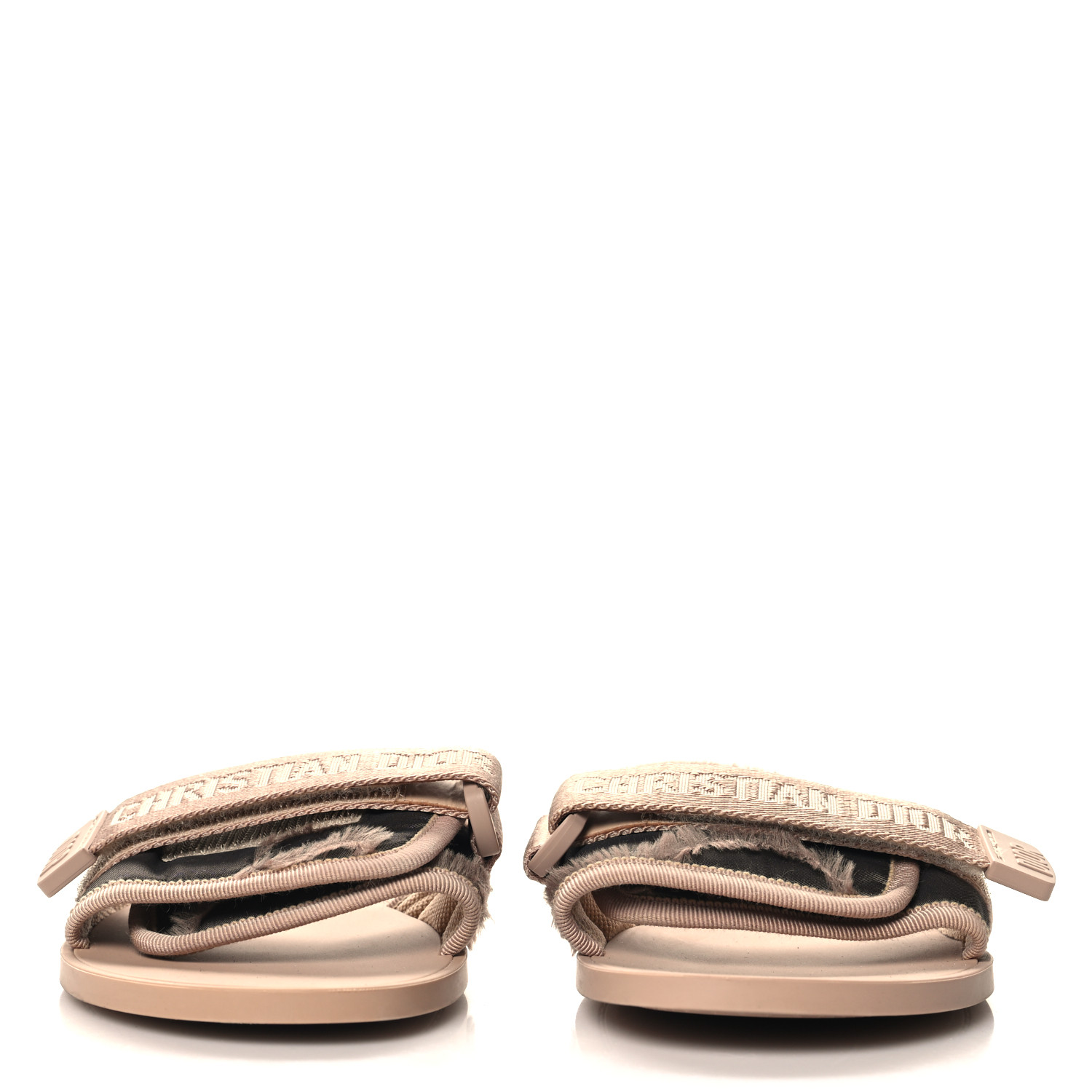 CHRISTIAN DIOR Canvas Nylon Camouflage Dior(e)volution Mule