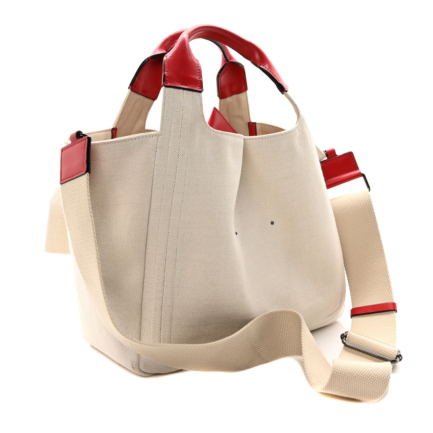 ヴァレンティノ アトリエ 09ローズブロッサム キャンバストート ポーチ付き VALENTINO GARAVANI Canvas Large Atelier 09 Rose Blossom