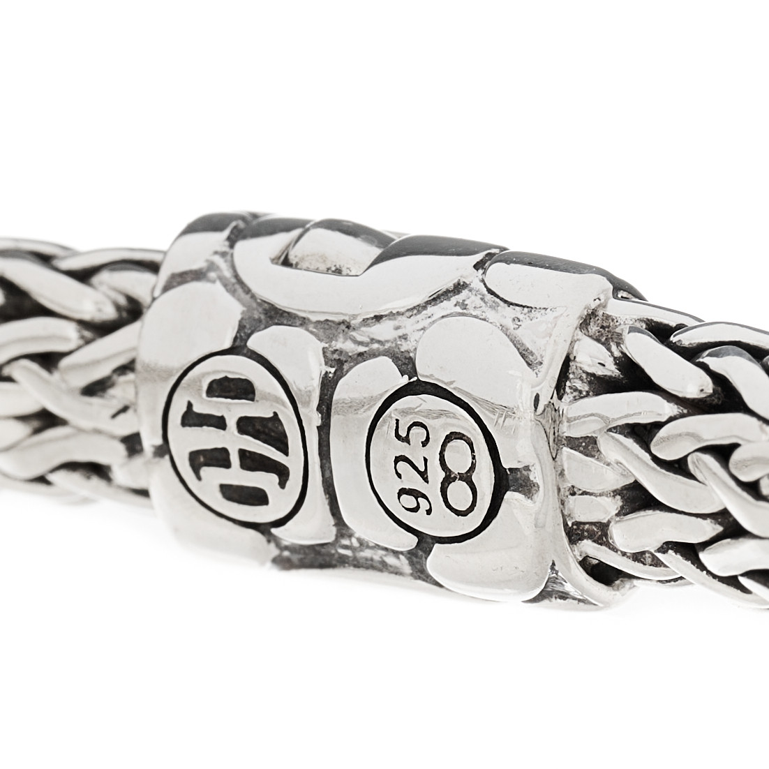 マリー JOHN HARDY Sterling Silver White Topaz Batu Kali Bracelet