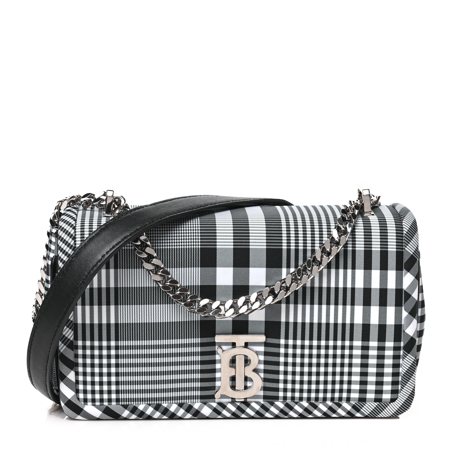 【関税込み】Burberry ブラック ミディアム Lola バッグ Burberry Black Quilted Lambskin Leather Mini Lola Vertical