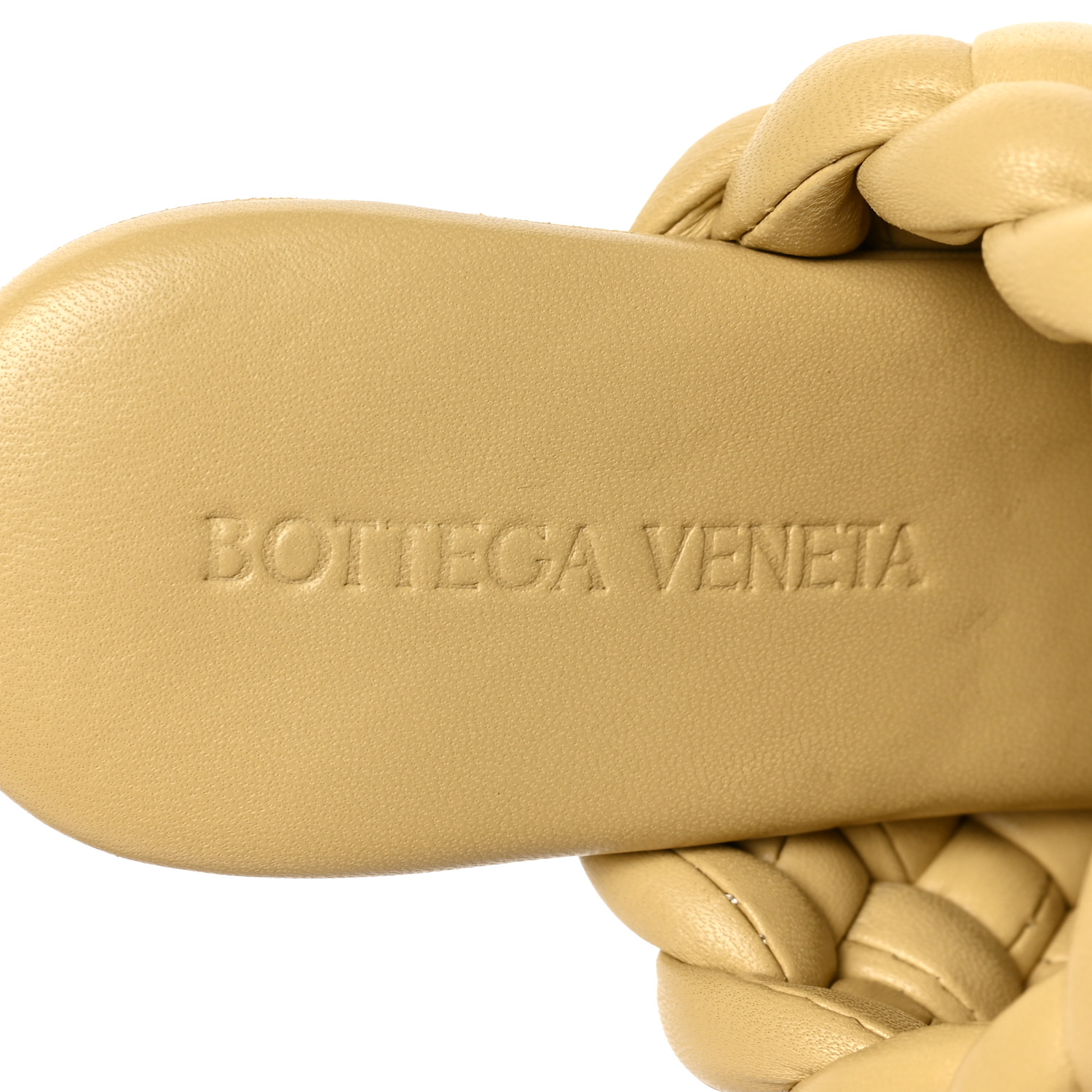 BOTTEGA VENETA Nappa Padded Intrecciato Mules Sandals 36
