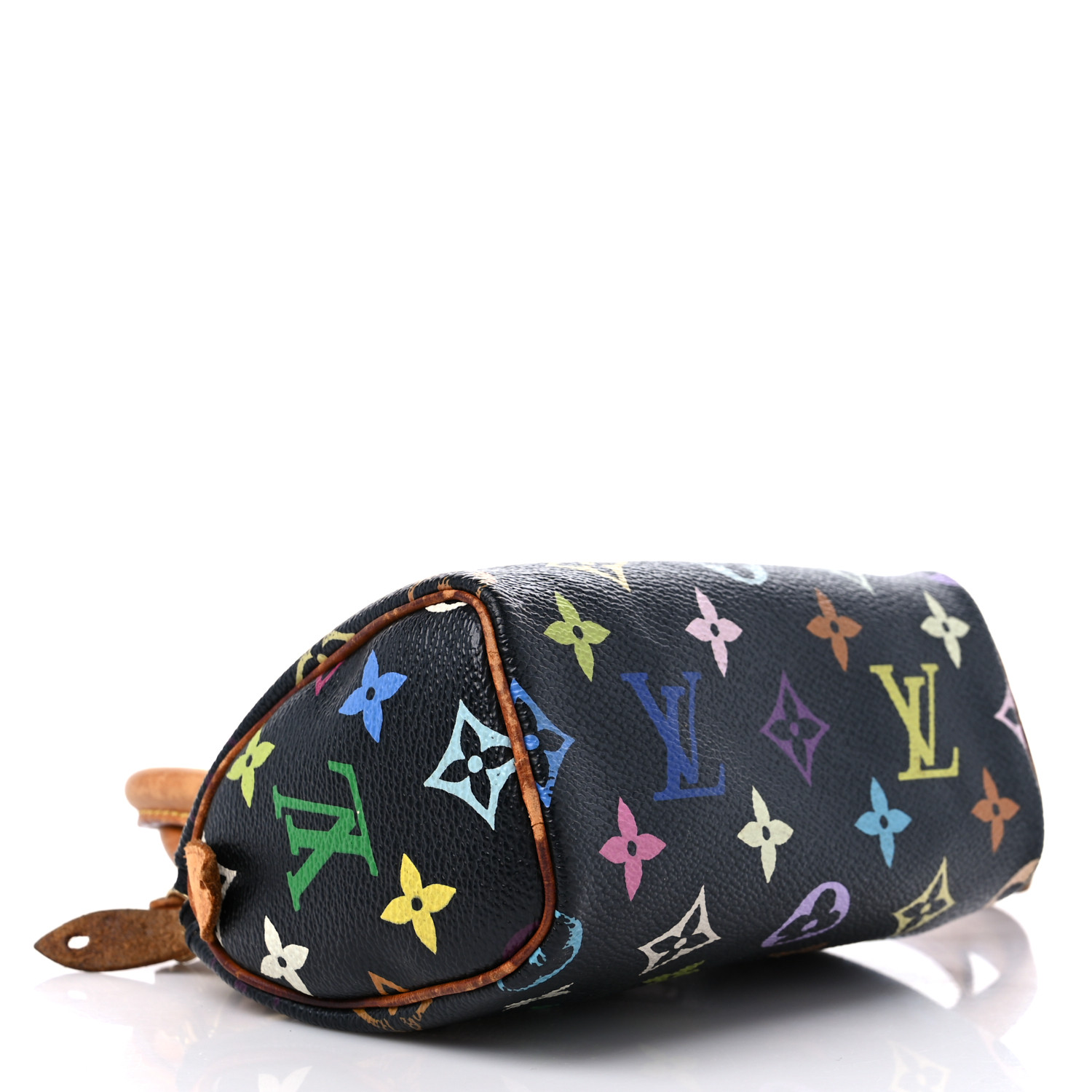 LOUIS VUITTON - H LOUIS VUITTON Monogram Multicolor Mini Sac HL Speedy Black