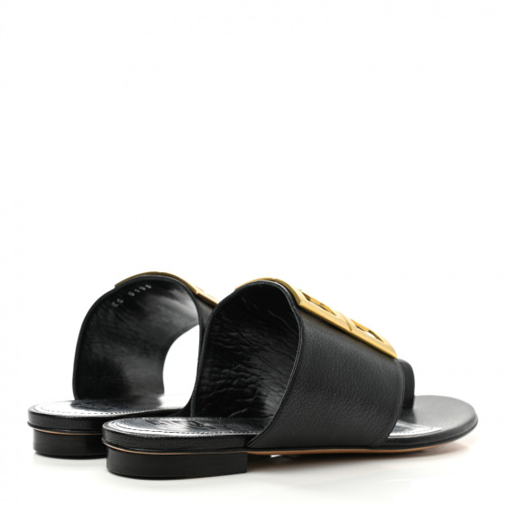 Givenchy ブラック ミュール　36ハーフ Givenchy ブラック ミュール 36ハーフ Givenchy Slide Flat