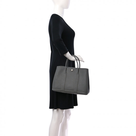 HERMES Negonda Garden Party 30 TPM Gris Meyer 1101420