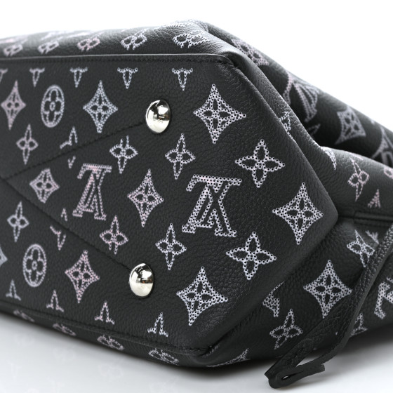 【SALE】 ショール・フライトモードマヒナ ルイヴィトン LOUIS VUITTON Mahina Flight Mode Bella Tote Black 1155829
