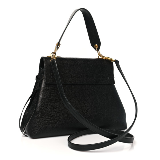 VALENTINO GARAVANI Pebbled Calfskin Large VRing Chain