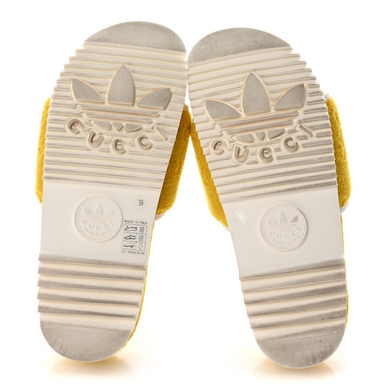 GUCCI X ADIDAS Magic Sponge Terry Cloth Trefoil GG Monogram