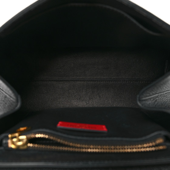 VALENTINO GARAVANI Pebbled Calfskin Large VRing Chain