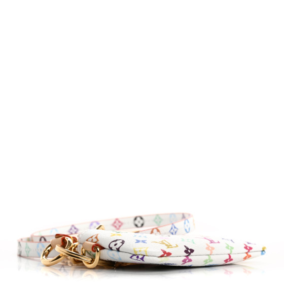 Louis Vuitton LV x TM スマホホルダー LOUIS VUITTON LV X TM Monogram Multicolor Phone Holder White
