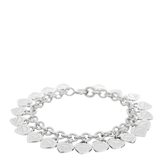 TIFFANY Sterling Silver Mini Return to Tiffany Multi Heart