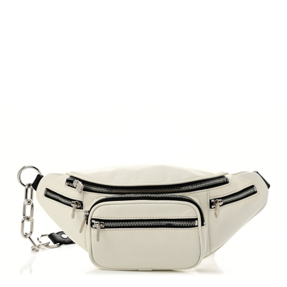 ALEXANDER WANG Lambskin Attica Belt Bag White 1690779