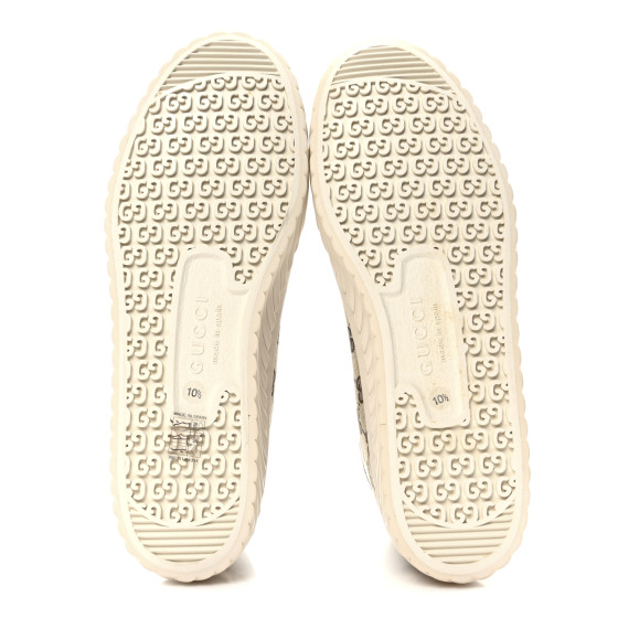mocigoma♡ GUCCI Monogram Suede Mens Tortuga High Top Sneakers 10.5