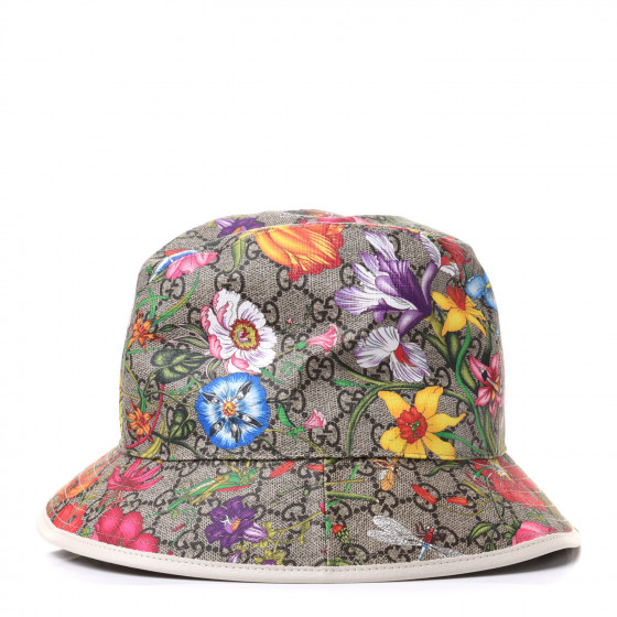 ‘GG SUPREME’ BUCKET HAT Gucci GG Supreme Ripstop Bucket Hat | Grey | FARFETCH