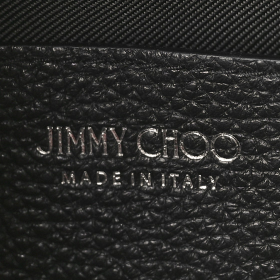 専用品JIMMY CHOO PEGASI BLACK CAMERA BAG Jimmy Choo - Pegasi Black Soft Grain Leather Camera Bag