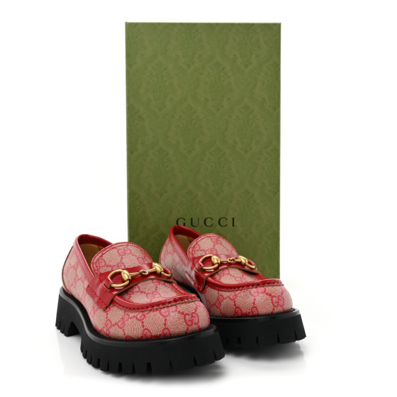 GUCCI GG Supreme Monogram Cordovan Lux Womens Harald
