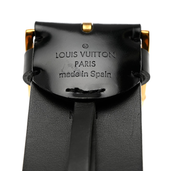 Louis Vuitton Reversible Monogram Belt Black 40mm Size 100