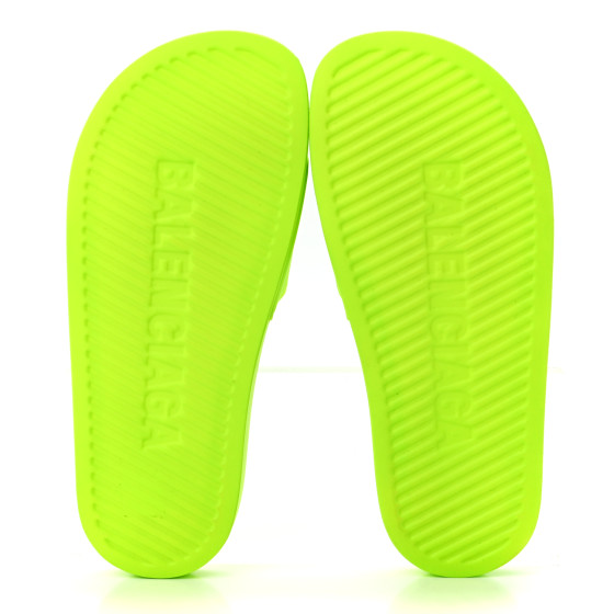 【Balenciaga】POOL SMOOTH RUB UNITY LOG◆689031W1SA6 Balenciaga Rubber slide sandals for the pool | TheDoubleF