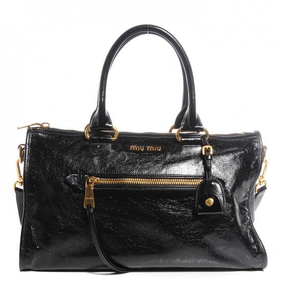 Miu Miu Vitello Shine Matelasse Crossbody Bag – Re Icon
