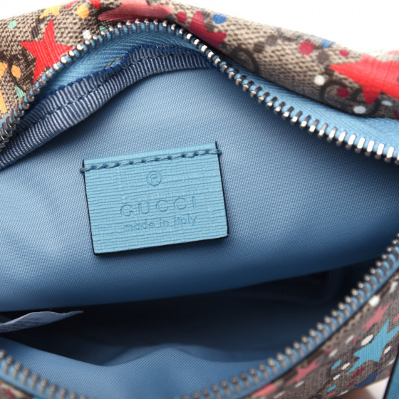 GUCCI GG Supreme Monogram Childrens Star Print Belt Bag