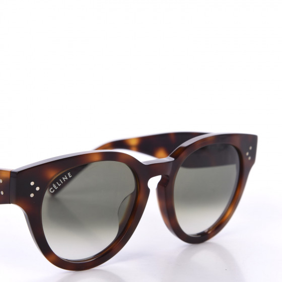 CELINE Acetate Sunglasses CL41061/F/S Tortoise Shell 599609