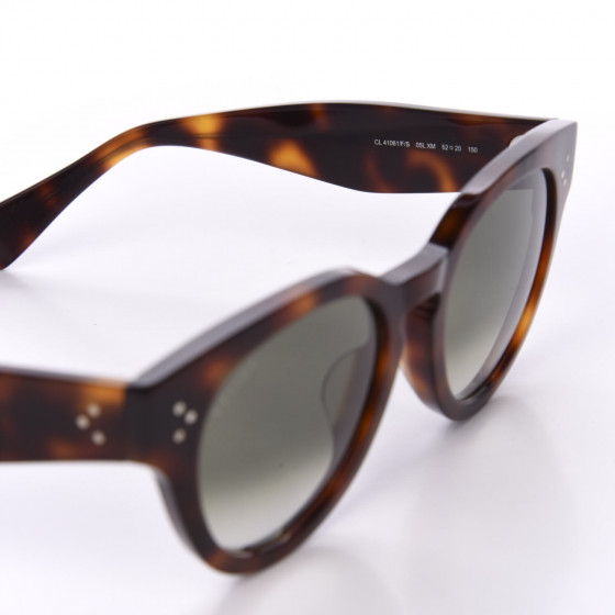 【ケース付き】celine サングラス　型番CL41061/F/S Celine Sunglasses Frame Only CL 41061/F/S F4G BN Green