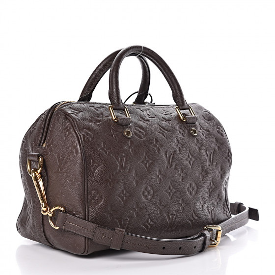 チョコレート♡上品お洒落【LOUIS VUITTON】Speedy25バッグ LOUIS VUITTON Empreinte Speedy Bandouliere 25 Chocolate