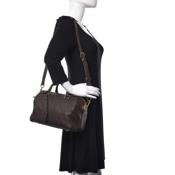チョコレート♡上品お洒落【LOUIS VUITTON】Speedy25バッグ Louis Vuitton Speedy Bandouliere 25 Bicolor Chocolate/Cream