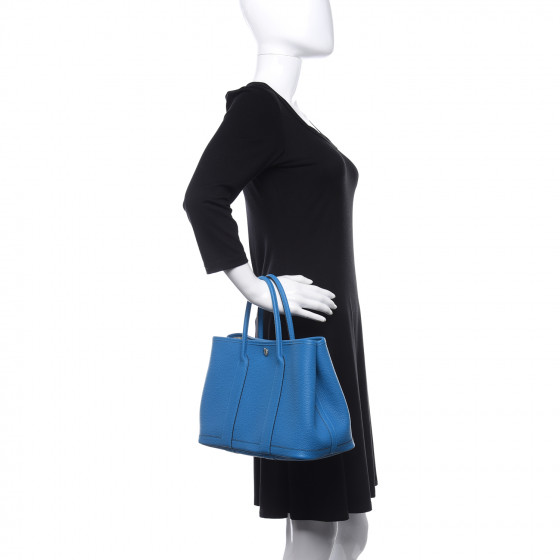 【Bleu Ocean＆Bleu Zanzibar】HERMES Garden Party 30 TPM HERMES Negonda Garden Party 30 TPM Bleu Zanzibar 840503