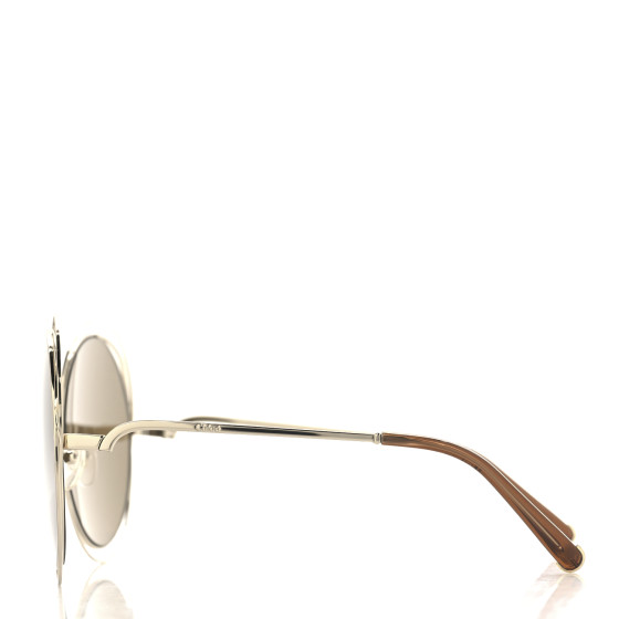 さゆきなChloé サングラス CE114S 777 CHLOE Oversized Round Carlina Oversized Round Sunglasses