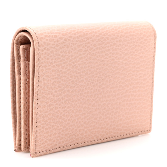 GUCCI カードケース PERFECT PINK GUCCI Dollar Calfskin GG Marmont Card Case Perfect Pink