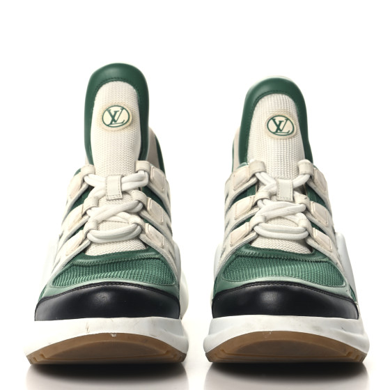 LOUIS VUITTON Calfskin Technical Nylon LV Archlight Sneakers