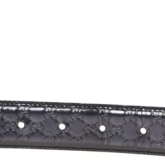GUCCI アメジスト ベルト GUCCI Metallic Guccissima Interlocking G Belt 95 38 Purple