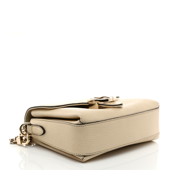 GUCCI Dollar Calfskin Interlocking G Crossbody Bag Mystic