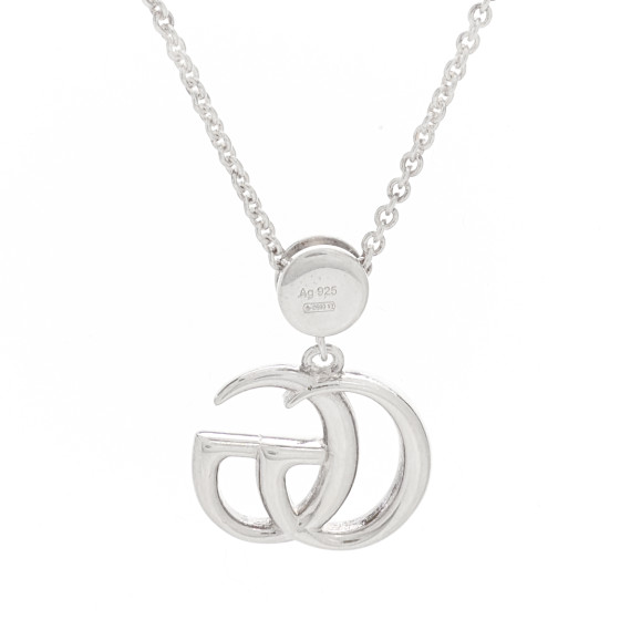 GUCCI Sterling Silver Blue Topaz Mother of Pearl Turquoise