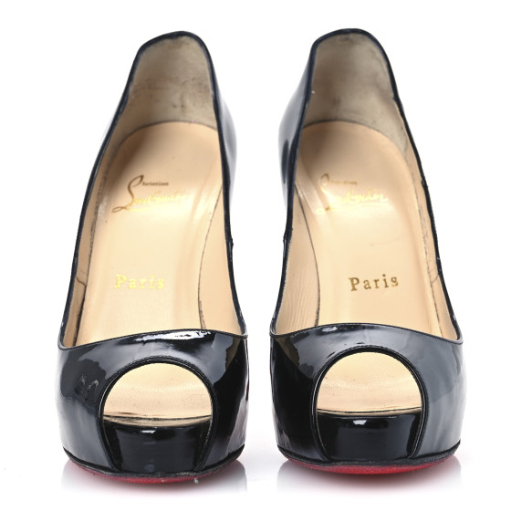 CHRISTIAN LOUBOUTIN Patent New Very Prive 120 Pumps 36.5