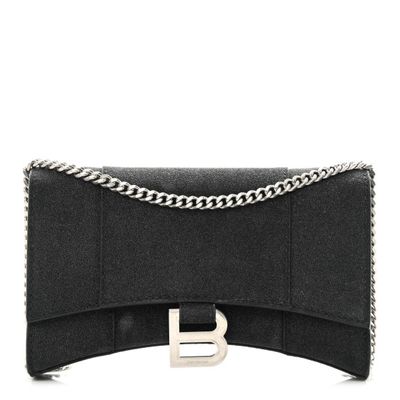 ●送料込●BALENCIAGA●Hourglass Wallet On Chain And Sequin ○送料込○BALENCIAGA○Hourglass Wallet On Chain And Sequin